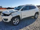 2017 Jeep Compass Latitude White vin: 3C4NJDBB9HT688653
