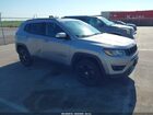 2018 Jeep Compass Latitude 4x4 Silver vin: 3C4NJDBB9JT337425
