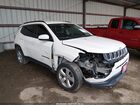 2019 Jeep Compass Latitude 4x4 Белый vin: 3C4NJDBB9KT849140