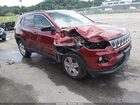 2022 Jeep Compass Latitude 4x4 Red vin: 3C4NJDBB9NT133424
