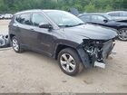 2020 Jeep Compass Latitude 4x4 Gray vin: 3C4NJDBBXLT129685