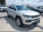 2025 Jeep Compass Latitude 4x4 Silver vin: 3C4NJDBN0ST598969