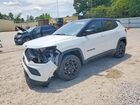 2023 Jeep Compass Latitude Белый vin: 3C4NJDBN4PT537289