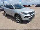 2025 Jeep Compass Latitude 4x4 Silver vin: 3C4NJDBN5ST517173