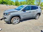 2024 Jeep Compass Latitude Gray vin: 3C4NJDBN7RT607127