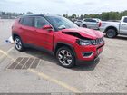 2018 Jeep Compass Limited 4x4 Red vin: 3C4NJDCB0JT354466