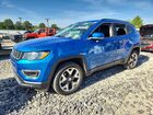2020 Jeep Compass Limited Синий vin: 3C4NJDCB0LT125322