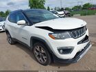 2019 Jeep Compass Limited 4x4 White vin: 3C4NJDCB6KT645796