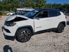 2022 Jeep Compass Limited White vin: 3C4NJDCB8NT144865