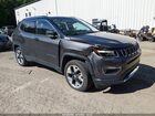 2018 Jeep Compass Limited 4x4 Gray vin: 3C4NJDCB9JT316329