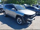 2021 Jeep Compass Limited 4x4 Silver vin: 3C4NJDCB9MT536560