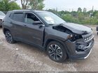 2022 Jeep Compass Limited 4x4 Gray vin: 3C4NJDCBXNT185790