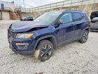 2017 Jeep Compass Trailhawk Синий vin: 3C4NJDDB1HT597597