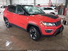 2017 Jeep New Compass Trailhawk 4x4 Orange vin: 3C4NJDDB1HT624507