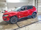 2020 Jeep Compass Trailhawk Red vin: 3C4NJDDB3LT195721