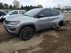 2021 Jeep Compass Silver vin: 3C4NJDDB4MT564832
