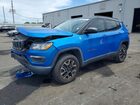 2021 Jeep Compass Trailhawk Blue vin: 3C4NJDDB4MT602849