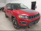 2017 Jeep New Compass Trailhawk 4x4 Red vin: 3C4NJDDB5HT630620