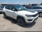 2021 Jeep Compass Trailhawk 4x4 White vin: 3C4NJDDB6MT589926