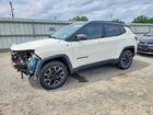 2019 Jeep Compass Trailhawk Белый vin: 3C4NJDDB7KT668762