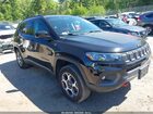2022 Jeep Compass Trailhawk 4x4 Black vin: 3C4NJDDB7NT230215