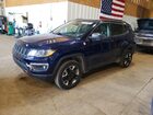 2017 Jeep Compass Trailhawk Blue vin: 3C4NJDDB8HT667984