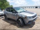 2023 Jeep Compass Trailhawk 4x4 Silver vin: 3C4NJDDN1PT565399