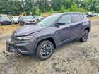 2024 Jeep Compass Trailhawk Gray vin: 3C4NJDDN1RT166785
