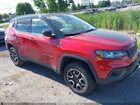2025 Jeep Compass Trailhawk 4x4 Красный vin: 3C4NJDDN3ST532946