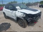 2025 Jeep Compass Trailhawk 4x4 White vin: 3C4NJDDN4ST523544