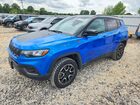 2024 Jeep Compass Trailhawk Синий vin: 3C4NJDDN7RT100130