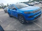 2022 Jeep Compass Latitude Lux 4x4 Blue vin: 3C4NJDFB0NT109765