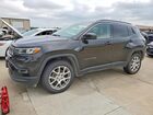 2022 Jeep Compass Latitude Lux Black vin: 3C4NJDFB2NT214601