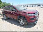 2022 Jeep Compass Latitude Lux 4x4 Maroon vin: 3C4NJDFB9NT172413