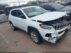 2023 Jeep Compass Latitude Lux Fwd White vin: 3C4NJDFN4PT528201