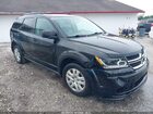 2017 Dodge Journey Se Black vin: 3C4PDCAB1HT654136