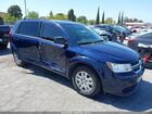 2018 Dodge Journey Se Blue vin: 3C4PDCAB3JT474033