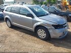 2018 Dodge Journey Se Silver vin: 3C4PDCAB6JT490520