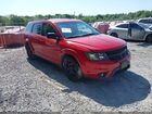 2017 Dodge Journey Sxt Red vin: 3C4PDCBG1HT701692