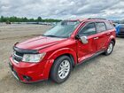 2016 Dodge Journey Sxt Red vin: 3C4PDCBG3GT122704