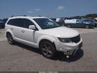 2017 Dodge Journey Crossroad Plus White vin: 3C4PDCGB4HT617539