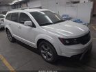 2017 Dodge Journey Crossroad Plus White vin: 3C4PDCGB8HT598719