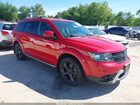 2018 Dodge Journey Crossroad Red vin: 3C4PDCGBXJT277481