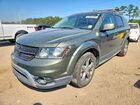 2018 Dodge Journey Crossroad Green vin: 3C4PDCGG0JT141419