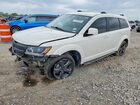2019 Dodge Journey Crossroad White vin: 3C4PDCGG1KT857960