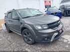 2019 Dodge Journey Crossroad Gray vin: 3C4PDCGG3KT778533