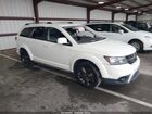 2018 Dodge Journey Crossroad White vin: 3C4PDCGG4JT378267