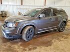 2018 Dodge Journey Crossroad Gray vin: 3C4PDCGG7JT277000