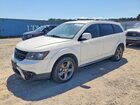 2017 Dodge Journey Crossroad White vin: 3C4PDCGGXHT594781