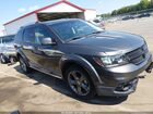 2018 Dodge Journey Crossroad Gray vin: 3C4PDCGGXJT215820